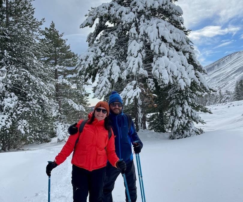 Ciaspolata invernale sull’Etna