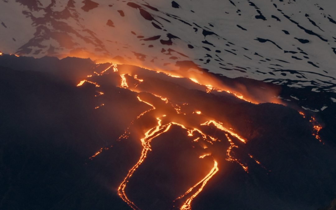 Eruption in Valle del Bove