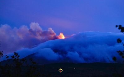 L’ultima eruzione dell’Etna del 12 novembre 2023