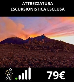 Tramonto sull’Etna a Quota 3000