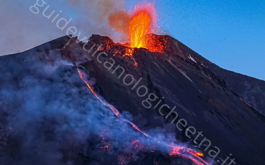 Aggiornamento sull’attività vulcanica dell’Etna – 9 Febbraio 2025
