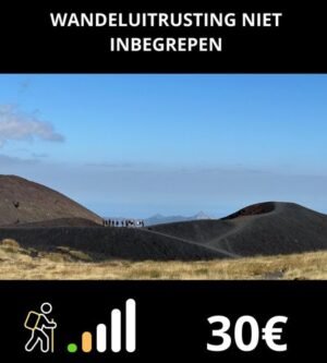 Kraters van 2002 Etna Noord